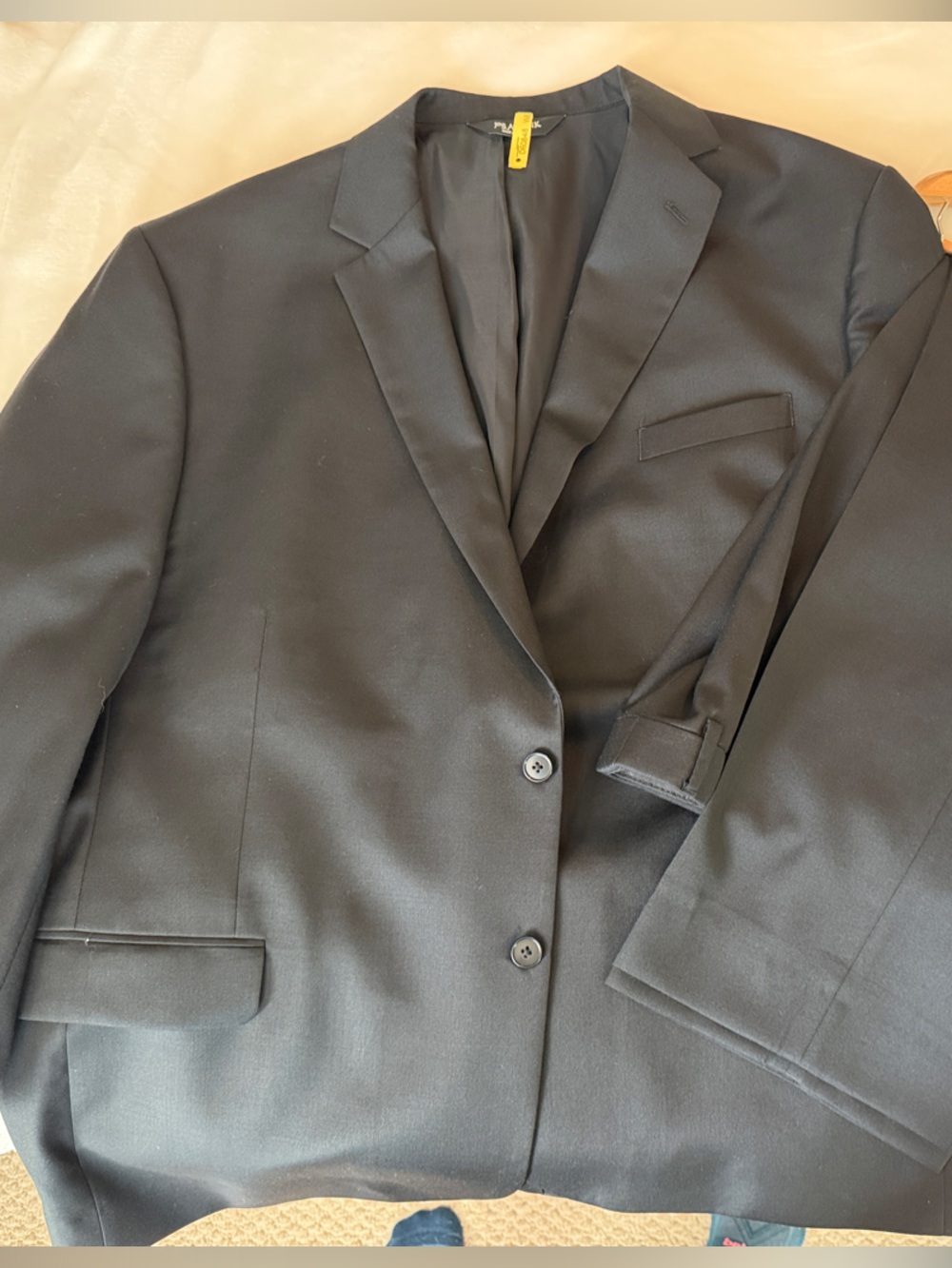 Jos. A. Bank Men's Black Two-Piece Suit